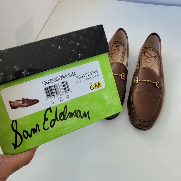 COPY - NEW Sam Edelman Iconic Women's Loraine Bit Loafer, NUT Brown, Size 6 - Picture 9 of 10
